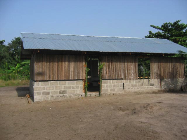 Temporary Building in Refuge Camp
